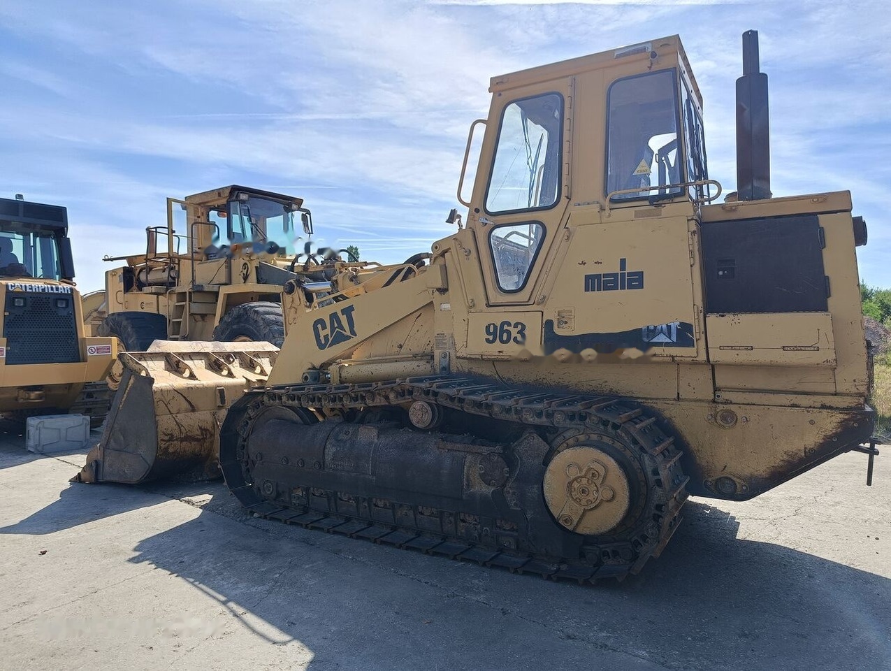Caterpillar 963 - Ερπυστριοφόρος φορτωτής: φωτογραφία 2 Caterpillar 963 - Ερπυστριοφόρος φορτωτής: φωτογραφία 2