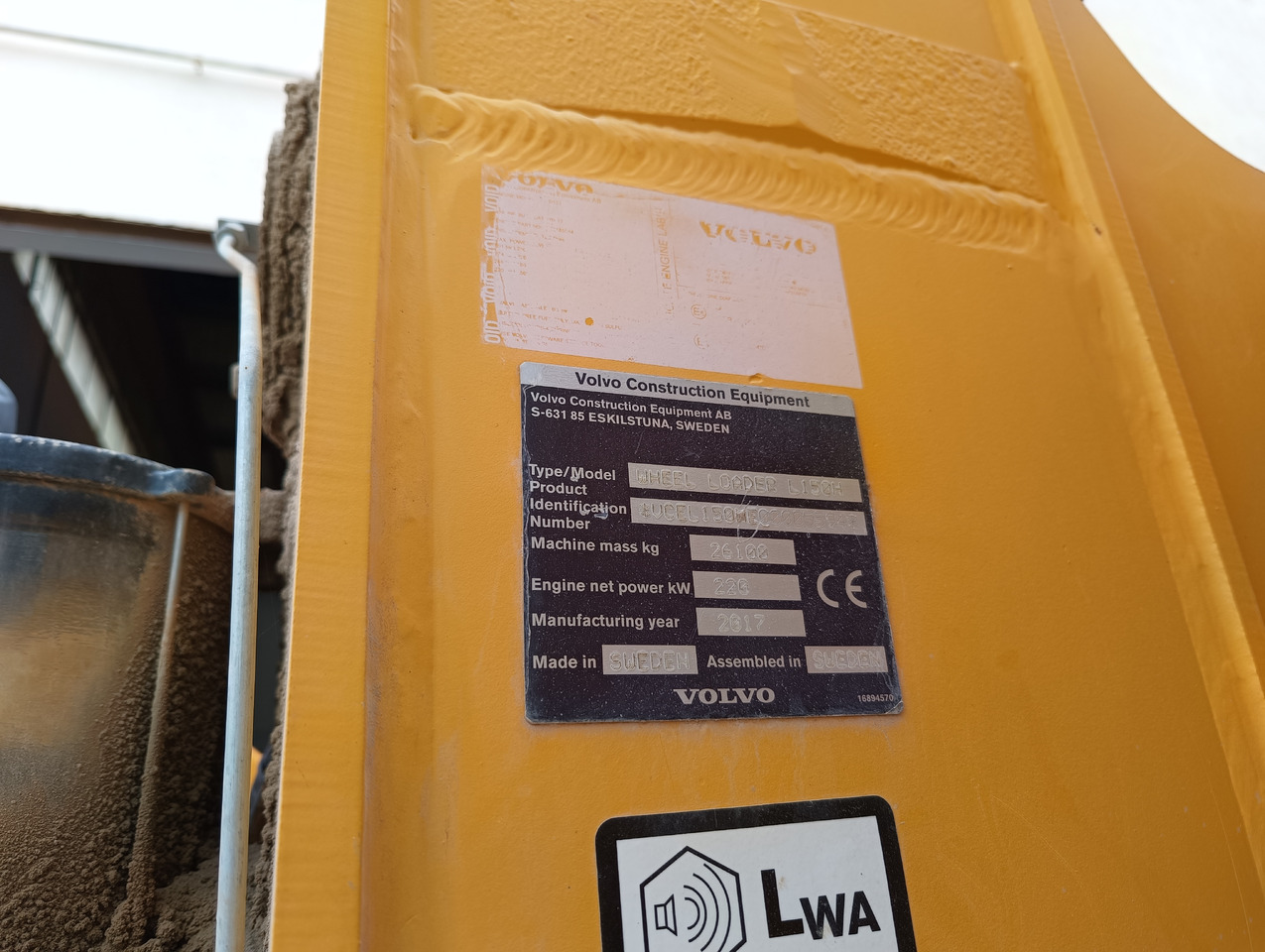 VOLVO L150H - Ελαστιχοφόρος φορτωτής: φωτογραφία 3 VOLVO L150H - Ελαστιχοφόρος φορτωτής: φωτογραφία 3