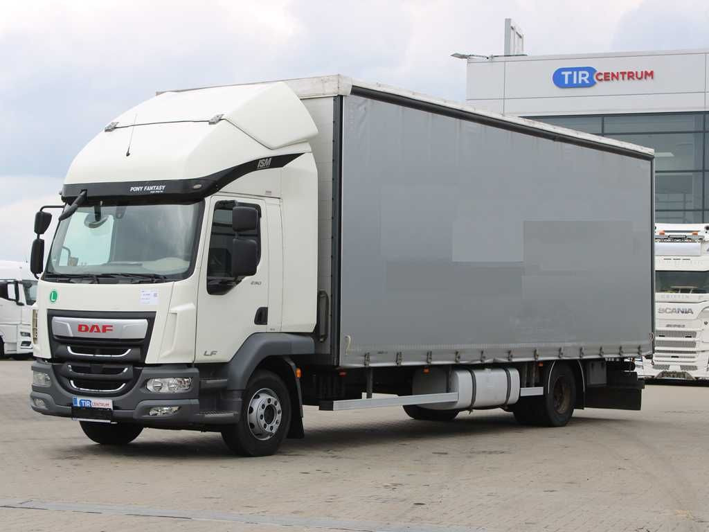 DAF LF 290 FA, EURO 6, SLEEPING CABIN - Φορτηγό μουσαμάς: φωτογραφία 1 DAF LF 290 FA, EURO 6, SLEEPING CABIN - Φορτηγό μουσαμάς: φωτογραφία 1