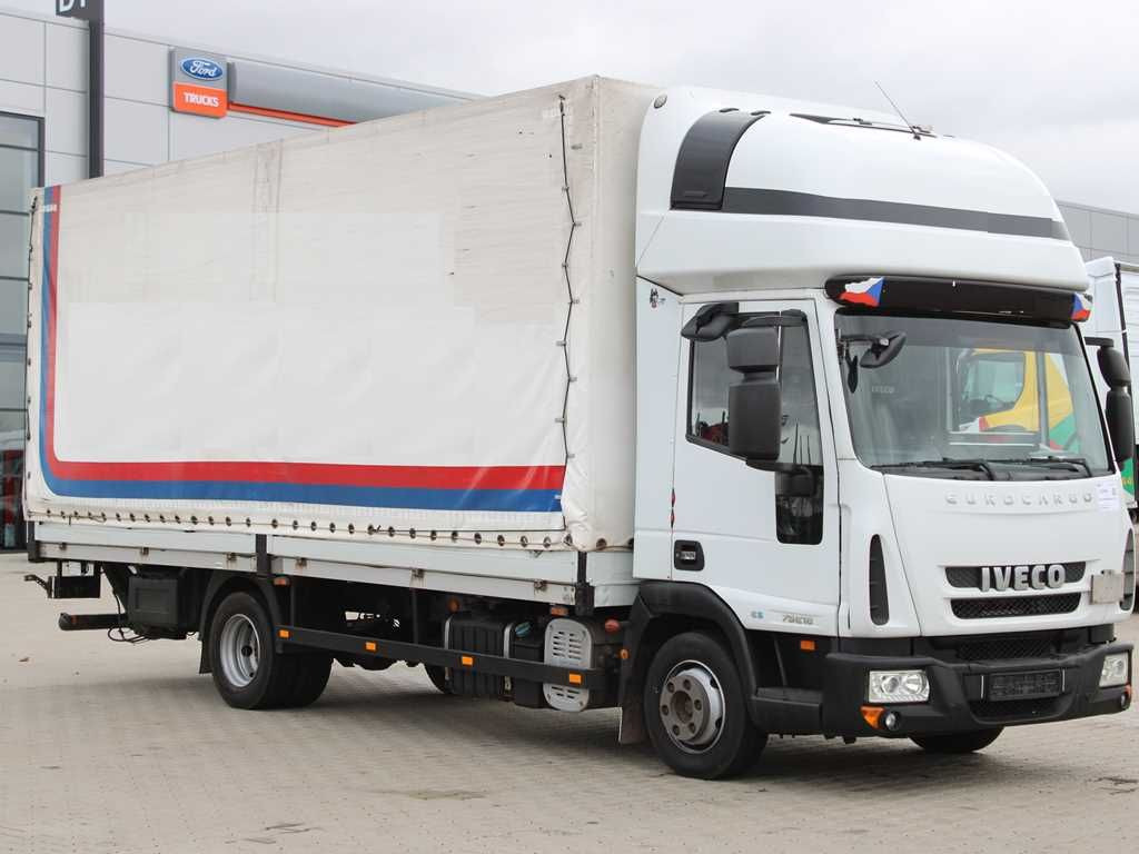 Iveco EUROCARGO 75E18, HYDRAULIC LIFT, SLEEPING CABIN Iveco EUROCARGO 75E18, TAIL LIFT, SLEEPING CABIN - Φορτηγό μουσαμάς: φωτογραφία 2 Iveco EUROCARGO 75E18, HYDRAULIC LIFT, SLEEPING CABIN Iveco EUROCARGO 75E18, TAIL LIFT, SLEEPING CABIN - Φορτηγό μουσαμάς: φωτογραφία 2
