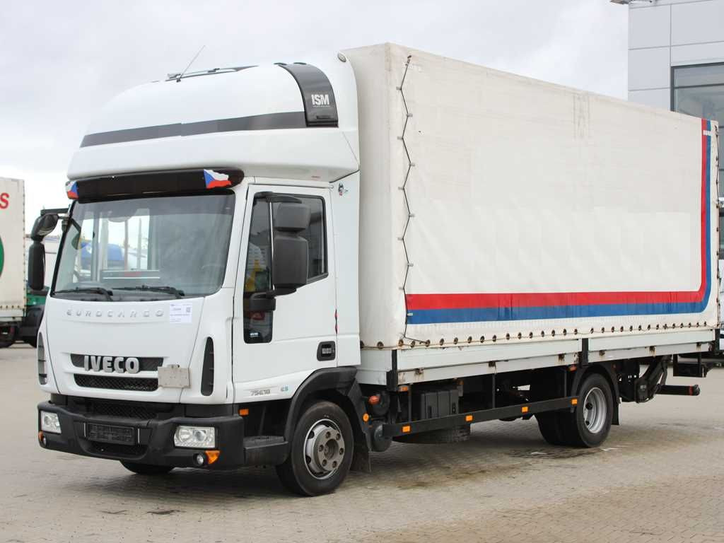 Iveco EUROCARGO 75E18, TAIL LIFT, SLEEPING CABIN - Επαγγελματικό αυτοκίνητο με μουσαμά: φωτογραφία 1 Iveco EUROCARGO 75E18, TAIL LIFT, SLEEPING CABIN - Επαγγελματικό αυτοκίνητο με μουσαμά: φωτογραφία 1