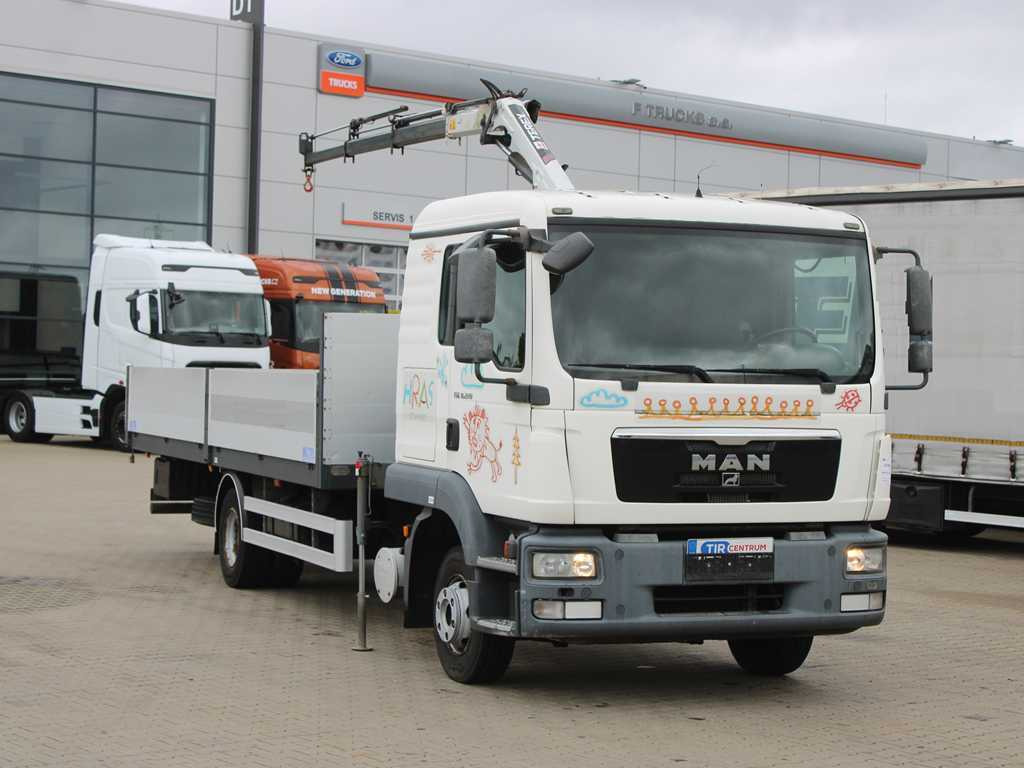 MAN TGL 8.220, EURO 5, SIDEBOARD, TIRES 80%, HYDRAULIC ARM TLC_38A.3 - Φορτηγό με ανοιχτή καρότσα, Φορτηγό με γερανό: φωτογραφία 3 MAN TGL 8.220, EURO 5, SIDEBOARD, TIRES 80%, HYDRAULIC ARM TLC_38A.3 - Φορτηγό με ανοιχτή καρότσα, Φορτηγό με γερανό: φωτογραφία 3