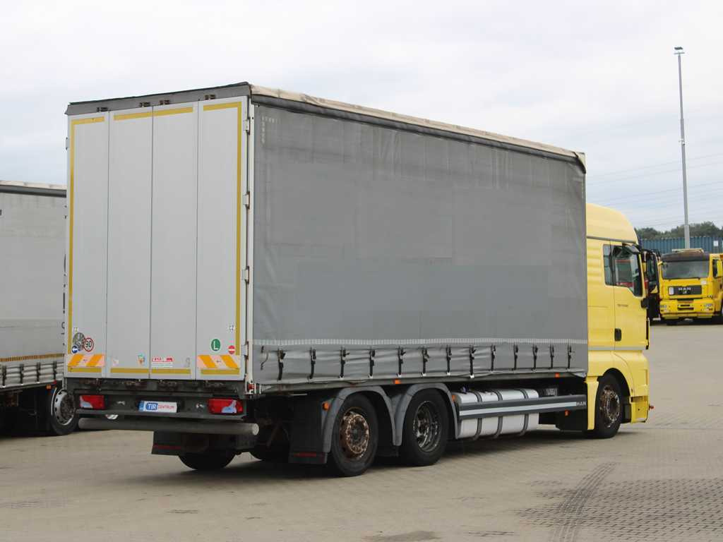 MAN TGX 24.440, EURO 5EEV, 6X2, AIR SUSPENSION - Φορτηγό μουσαμάς: φωτογραφία 4 MAN TGX 24.440, EURO 5EEV, 6X2, AIR SUSPENSION - Φορτηγό μουσαμάς: φωτογραφία 4