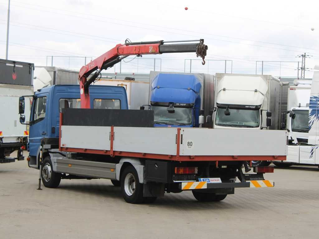 Mercedes-Benz ATEGO 1018, EURO 3, CRANE FASSI F40A.21 - Φορτηγό με ανοιχτή καρότσα, Φορτηγό με γερανό: φωτογραφία 4 Mercedes-Benz ATEGO 1018, EURO 3, CRANE FASSI F40A.21 - Φορτηγό με ανοιχτή καρότσα, Φορτηγό με γερανό: φωτογραφία 4
