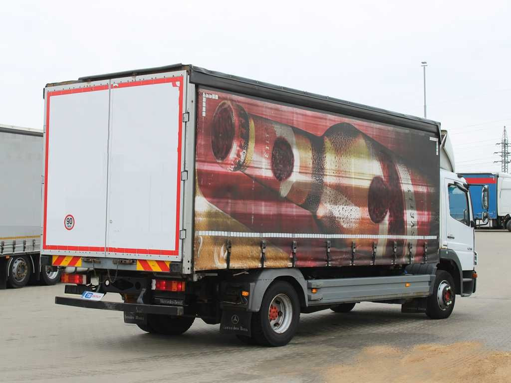 Mercedes-Benz ATEGO 1218, EURO 4 - Φορτηγό μουσαμάς: φωτογραφία 3 Mercedes-Benz ATEGO 1218, EURO 4 - Φορτηγό μουσαμάς: φωτογραφία 3