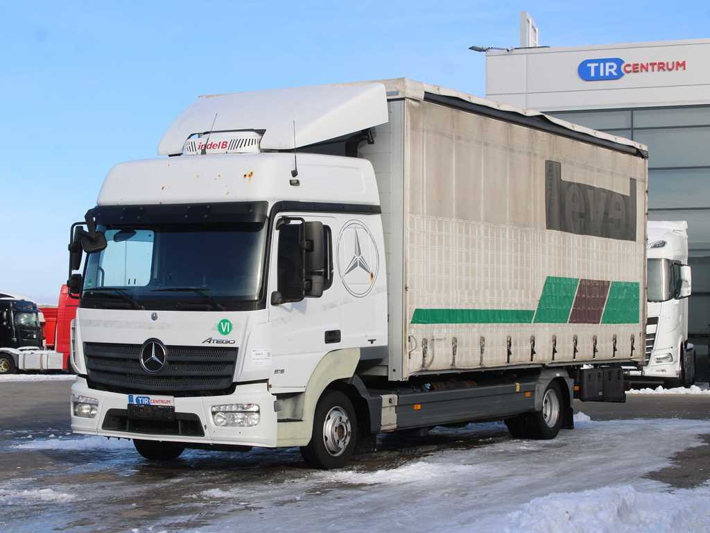 Mercedes-Benz ATEGO 816, EURO 6, INDEPENDENT AIR CONDITIONING - Φορτηγό μουσαμάς: φωτογραφία 1 Mercedes-Benz ATEGO 816, EURO 6, INDEPENDENT AIR CONDITIONING - Φορτηγό μουσαμάς: φωτογραφία 1