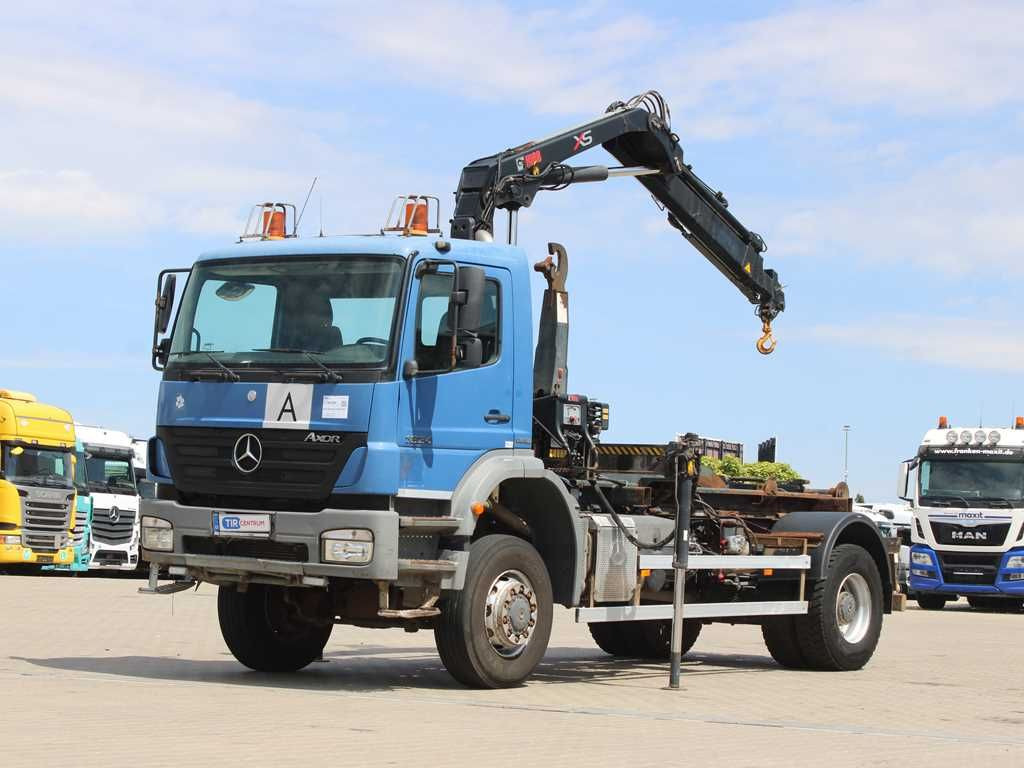 Mercedes-Benz AXOR 1824, CRANE HIAB 099B-3 DUO, 4x4 - Φορτηγό με γερανό: φωτογραφία 1 Mercedes-Benz AXOR 1824, CRANE HIAB 099B-3 DUO, 4x4 - Φορτηγό με γερανό: φωτογραφία 1