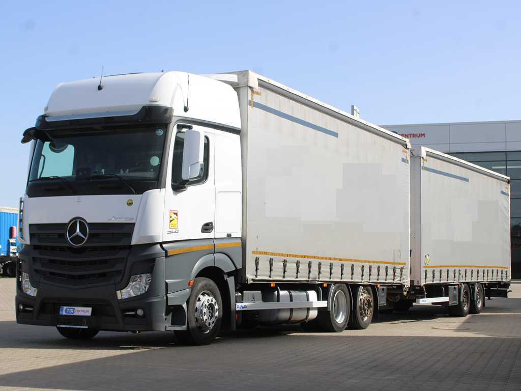 Mercedes-Benz Actros 2542, 6X2, EURO 6, AIR SUSPENSION + PANAV TV018H - Φορτηγό μουσαμάς: φωτογραφία 1 Mercedes-Benz Actros 2542, 6X2, EURO 6, AIR SUSPENSION + PANAV TV018H - Φορτηγό μουσαμάς: φωτογραφία 1