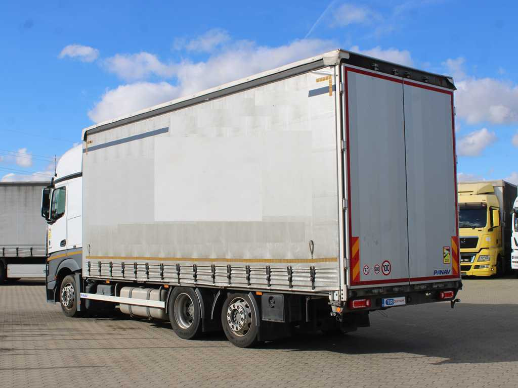 Mercedes-Benz Actros 2542, EURO 6, 6X2, NAVIGATION - Φορτηγό μουσαμάς: φωτογραφία 5 Mercedes-Benz Actros 2542, EURO 6, 6X2, NAVIGATION - Φορτηγό μουσαμάς: φωτογραφία 5