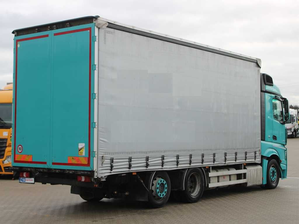 Mercedes-Benz Actros 2545, 6X2, EURO 6, AIR SUSPENSIONS - Φορτηγό μουσαμάς: φωτογραφία 3 Mercedes-Benz Actros 2545, 6X2, EURO 6, AIR SUSPENSIONS - Φορτηγό μουσαμάς: φωτογραφία 3