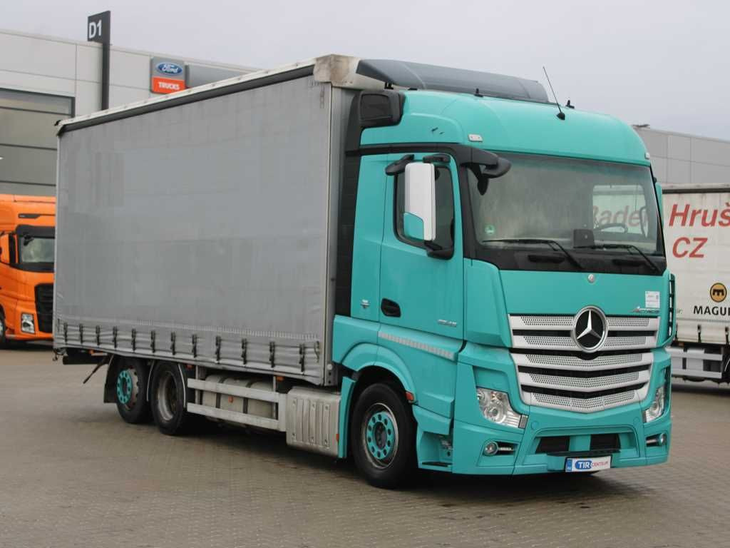 Mercedes-Benz Actros 2545, 6X2, EURO 6, AIR SUSPENSIONS - Φορτηγό μουσαμάς: φωτογραφία 2 Mercedes-Benz Actros 2545, 6X2, EURO 6, AIR SUSPENSIONS - Φορτηγό μουσαμάς: φωτογραφία 2
