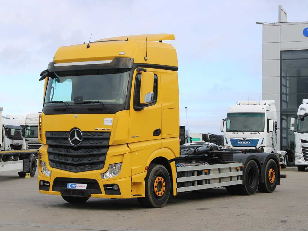 Mercedes-Benz Actros 2548, 6X2, EURO 6, RETARDER, INDEPENDENT AIR CONDITIONING, NAVIGATION - Φορτηγό φόρτωσης γάντζου: φωτογραφία 1 Mercedes-Benz Actros 2548, 6X2, EURO 6, RETARDER, INDEPENDENT AIR CONDITIONING, NAVIGATION - Φορτηγό φόρτωσης γάντζου: φωτογραφία 1
