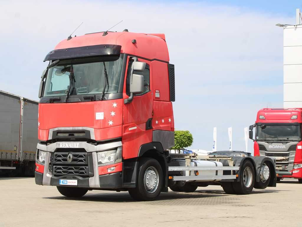 Renault T 480, BDF, EURO 6, AIR SUSPENSIONS,LIFTING AXLE - Φορτηγό σασί: φωτογραφία 1 Renault T 480, BDF, EURO 6, AIR SUSPENSIONS,LIFTING AXLE - Φορτηγό σασί: φωτογραφία 1