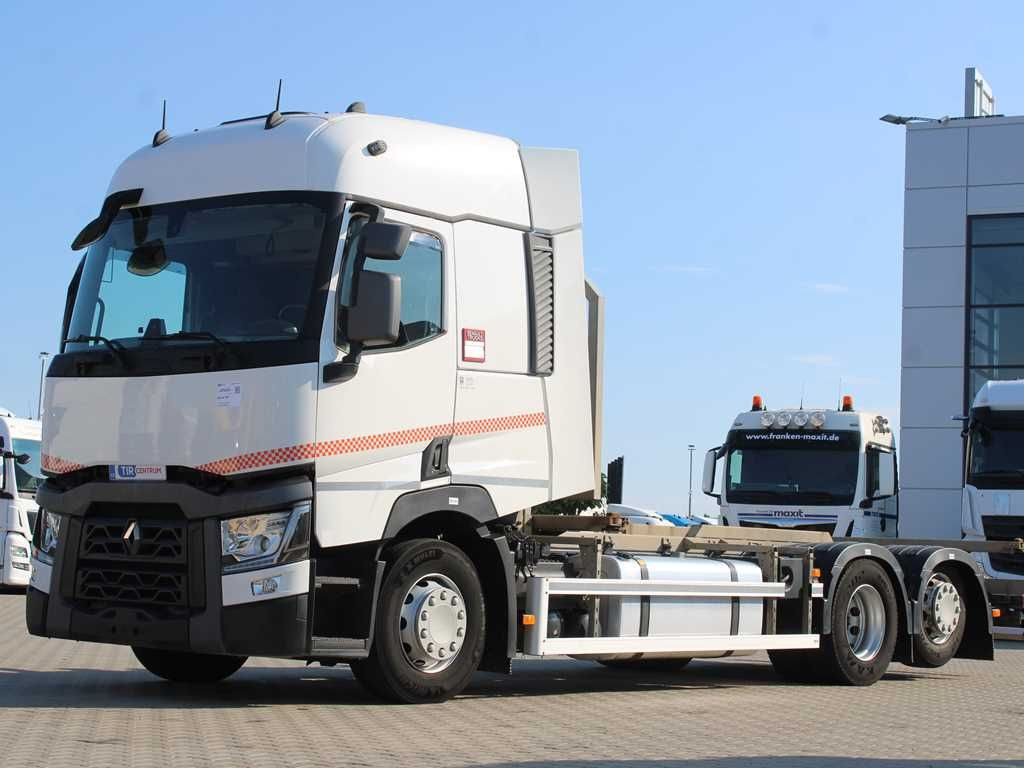 Renault T460, EURO 6, BDF, LIFTING AXLE, AIR SUSPENSIONS - Φορτηγό μεταφοράς εμπορευματοκιβωτίων/ Κινητό αμάξωμα: φωτογραφία 1 Renault T460, EURO 6, BDF, LIFTING AXLE, AIR SUSPENSIONS - Φορτηγό μεταφοράς εμπορευματοκιβωτίων/ Κινητό αμάξωμα: φωτογραφία 1