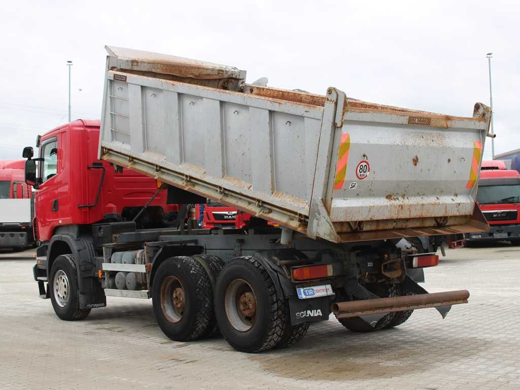 Scania R 420 CB 6X4 , THREE SIDED, EURO 4, RETARDER, 13m³ - Φορτηγό ανατρεπόμενο: φωτογραφία 5 Scania R 420 CB 6X4 , THREE SIDED, EURO 4, RETARDER, 13m³ - Φορτηγό ανατρεπόμενο: φωτογραφία 5