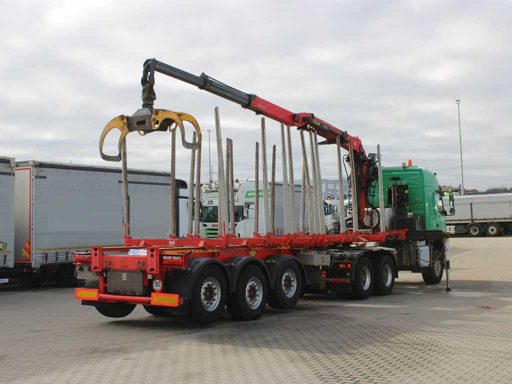 Volvo FM 540, EURO 6, 6X6, VEB+, HYDRAULIC ARM PALFINGER Q170Z96 - Τράκτορας, Ημιρυμουλκούμενο μεταφοράς ξυλείας: φωτογραφία 5 Volvo FM 540, EURO 6, 6X6, VEB+, HYDRAULIC ARM PALFINGER Q170Z96 - Τράκτορας, Ημιρυμουλκούμενο μεταφοράς ξυλείας: φωτογραφία 5