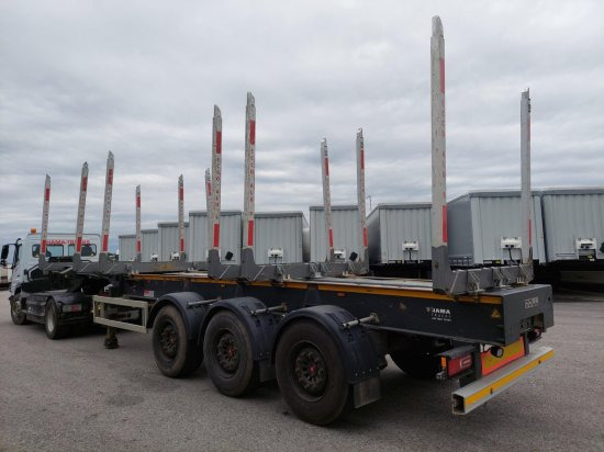 DOLL Holzauflieger H3S-12, Tydraul , Langholz, 2+4 verstellbare Rungenpaare, Langholz, Liftachse, - Ημιρυμουλκούμενο μεταφοράς ξυλείας: φωτογραφία 2 DOLL Holzauflieger H3S-12, Tydraul , Langholz, 2+4 verstellbare Rungenpaare, Langholz, Liftachse, - Ημιρυμουλκούμενο μεταφοράς ξυλείας: φωτογραφία 2