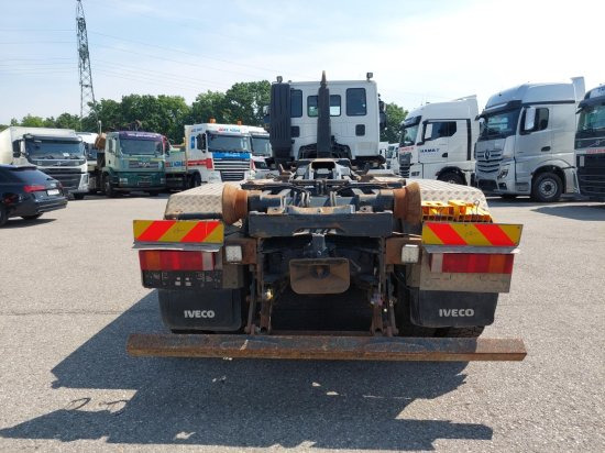 Iveco 8x4 Meiller Abroller, Automatik, E6, Retarder, - Φορτηγό φόρτωσης γάντζου, Φορτηγό με γερανό: φωτογραφία 5 Iveco 8x4 Meiller Abroller, Automatik, E6, Retarder, - Φορτηγό φόρτωσης γάντζου, Φορτηγό με γερανό: φωτογραφία 5