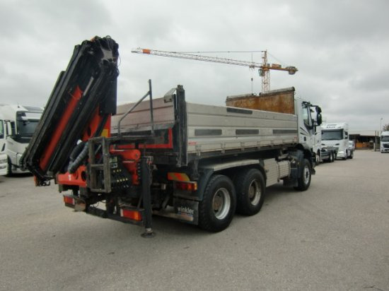 Iveco Trakker KPFC1/2A4_85_1313 Palfinger PK 16502 - Φορτηγό ανατρεπόμενο, Φορτηγό με γερανό: φωτογραφία 4 Iveco Trakker KPFC1/2A4_85_1313 Palfinger PK 16502 - Φορτηγό ανατρεπόμενο, Φορτηγό με γερανό: φωτογραφία 4