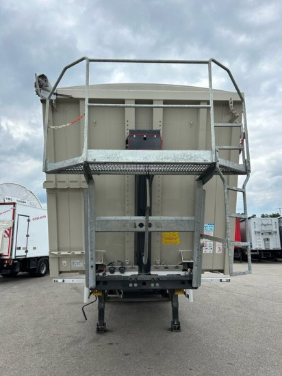 Kempf SKM 39 Alu-Kastenmulde 55m³ Rollplane - Επικαθήμενο ανατρεπόμενο: φωτογραφία 2 Kempf SKM 39 Alu-Kastenmulde 55m³ Rollplane - Επικαθήμενο ανατρεπόμενο: φωτογραφία 2