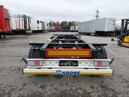 Krone AZW 18, Maxilafette, Verstelldeichsel - Ρυμούλκα μεταφοράς εμπορευματοκιβωτίων/ Κινητό αμάξωμα: φωτογραφία 5 Krone AZW 18, Maxilafette, Verstelldeichsel - Ρυμούλκα μεταφοράς εμπορευματοκιβωτίων/ Κινητό αμάξωμα: φωτογραφία 5