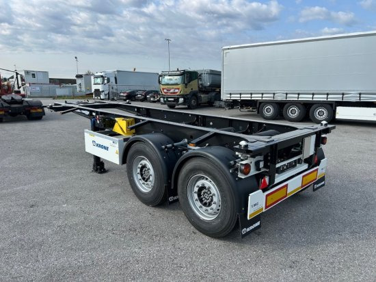 Krone Box Liner SZC 18 ADR-Chassi für 20ft Container, 1-A Liftachse - Επικαθήμενο μεταφοράς εμπορευματοκιβωτίων/ Κινητό αμάξωμα: φωτογραφία 3 Krone Box Liner SZC 18 ADR-Chassi für 20ft Container, 1-A Liftachse - Επικαθήμενο μεταφοράς εμπορευματοκιβωτίων/ Κινητό αμάξωμα: φωτογραφία 3