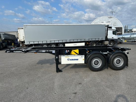 Krone Box Liner SZC 18 ADR-Chassi für 20ft Container, 1-A Liftachse - Επικαθήμενο μεταφοράς εμπορευματοκιβωτίων/ Κινητό αμάξωμα: φωτογραφία 2 Krone Box Liner SZC 18 ADR-Chassi für 20ft Container, 1-A Liftachse - Επικαθήμενο μεταφοράς εμπορευματοκιβωτίων/ Κινητό αμάξωμα: φωτογραφία 2