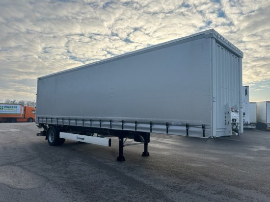 Krone City Liner Profi, 1-Achs- Zwangsgelenkt, Dhollandia LBW 2000kg, - Επικαθήμενο κουρτίνα: φωτογραφία 3 Krone City Liner Profi, 1-Achs- Zwangsgelenkt, Dhollandia LBW 2000kg, - Επικαθήμενο κουρτίνα: φωτογραφία 3