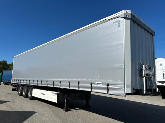 Krone SD Planenauflieger Liftachse, BPW-Achse, Palettenkasten, Edscha-Verdeck - Επικαθήμενο κουρτίνα: φωτογραφία 1 Krone SD Planenauflieger Liftachse, BPW-Achse, Palettenkasten, Edscha-Verdeck - Επικαθήμενο κουρτίνα: φωτογραφία 1