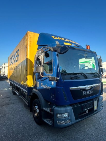 MAN TGM 12.250 4x2 Manuel, E5, LBW - Φορτηγό μουσαμάς: φωτογραφία 3 MAN TGM 12.250 4x2 Manuel, E5, LBW - Φορτηγό μουσαμάς: φωτογραφία 3
