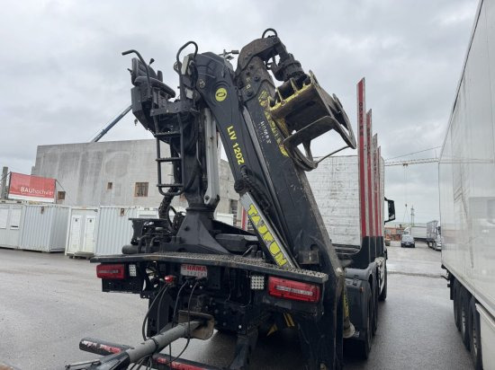 MAN TGS 33.510 BL 6x4, Intarder, Holztransporter, LIV 120Z - Φορτηγό ξυλείας, Φορτηγό με γερανό: φωτογραφία 4 MAN TGS 33.510 BL 6x4, Intarder, Holztransporter, LIV 120Z - Φορτηγό ξυλείας, Φορτηγό με γερανό: φωτογραφία 4