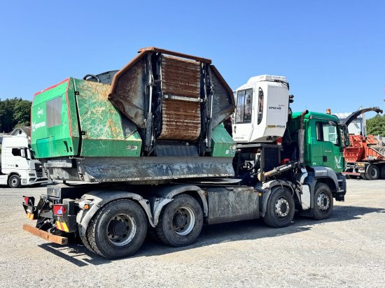 MAN TGS 35.540 8x4 mit Komptech-Zusatzeinheit - Δασικά μηχανήματα, Φορτηγό: φωτογραφία 3 MAN TGS 35.540 8x4 mit Komptech-Zusatzeinheit - Δασικά μηχανήματα, Φορτηγό: φωτογραφία 3