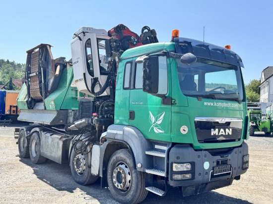 MAN TGS 35.540 8x4 mit Komptech-Zusatzeinheit - Δασικά μηχανήματα, Φορτηγό: φωτογραφία 5 MAN TGS 35.540 8x4 mit Komptech-Zusatzeinheit - Δασικά μηχανήματα, Φορτηγό: φωτογραφία 5