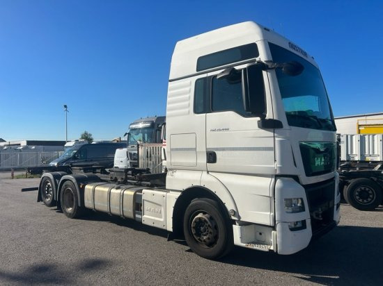 MAN TGX 26.440 BDF, XXL, Retarder, Automatik, E6, Liftachse, Motorschaden, Kurbelwellenschaden - Φορτηγό μεταφοράς εμπορευματοκιβωτίων/ Κινητό αμάξωμα: φωτογραφία 1 MAN TGX 26.440 BDF, XXL, Retarder, Automatik, E6, Liftachse, Motorschaden, Kurbelwellenschaden - Φορτηγό μεταφοράς εμπορευματοκιβωτίων/ Κινητό αμάξωμα: φωτογραφία 1