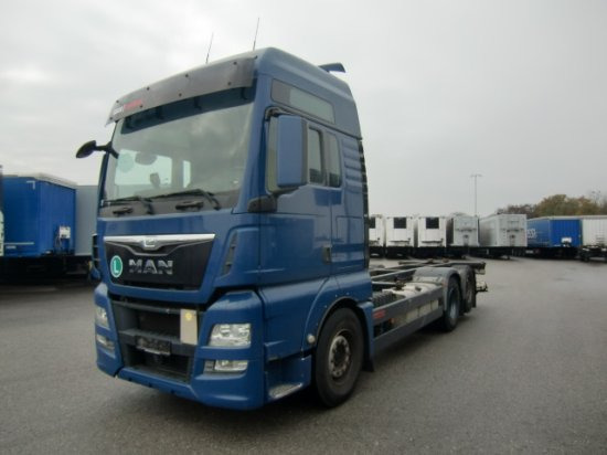 MAN TGX 26.440 BDF, XXL, Retarder, Automatik, E6, Liftachse, - Φορτηγό μεταφοράς εμπορευματοκιβωτίων/ Κινητό αμάξωμα: φωτογραφία 1 MAN TGX 26.440 BDF, XXL, Retarder, Automatik, E6, Liftachse, - Φορτηγό μεταφοράς εμπορευματοκιβωτίων/ Κινητό αμάξωμα: φωτογραφία 1