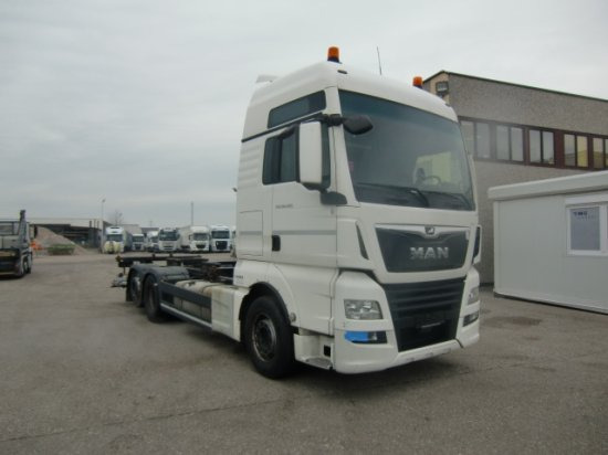 MAN TGX 26.460 XXL 6x2 Liftachse Euro 6 Unterfaltbühne - Φορτηγό μεταφοράς εμπορευματοκιβωτίων/ Κινητό αμάξωμα: φωτογραφία 3 MAN TGX 26.460 XXL 6x2 Liftachse Euro 6 Unterfaltbühne - Φορτηγό μεταφοράς εμπορευματοκιβωτίων/ Κινητό αμάξωμα: φωτογραφία 3