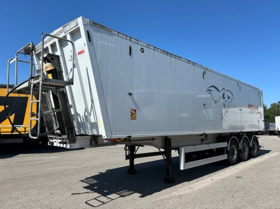 MEGA Light Alu-Kippmulde 55m³, Kombiklappe, SAF-Achsen, 1-A Liftachse, Rollplane - Επικαθήμενο ανατρεπόμενο: φωτογραφία 1 MEGA Light Alu-Kippmulde 55m³, Kombiklappe, SAF-Achsen, 1-A Liftachse, Rollplane - Επικαθήμενο ανατρεπόμενο: φωτογραφία 1