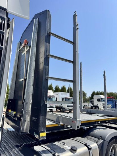 MEGA TIMBER LONG Holzauflieger 6 Rungenpaare - Ημιρυμουλκούμενο μεταφοράς ξυλείας: φωτογραφία 4 MEGA TIMBER LONG Holzauflieger 6 Rungenpaare - Ημιρυμουλκούμενο μεταφοράς ξυλείας: φωτογραφία 4