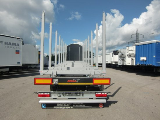 MEGA TIMBER LONG Holzauflieger 8 Rungenpaare 3. Achse Liftachse - Ημιρυμουλκούμενο μεταφοράς ξυλείας: φωτογραφία 5 MEGA TIMBER LONG Holzauflieger 8 Rungenpaare 3. Achse Liftachse - Ημιρυμουλκούμενο μεταφοράς ξυλείας: φωτογραφία 5