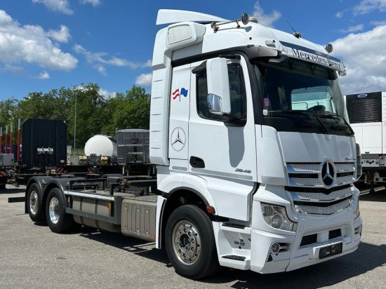 Mercedes-Benz Actros 2545 6x2 BDF E6, Retarder, Alufelgen - Φορτηγό μεταφοράς εμπορευματοκιβωτίων/ Κινητό αμάξωμα: φωτογραφία 3 Mercedes-Benz Actros 2545 6x2 BDF E6, Retarder, Alufelgen - Φορτηγό μεταφοράς εμπορευματοκιβωτίων/ Κινητό αμάξωμα: φωτογραφία 3