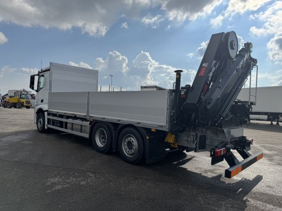 Mercedes-Benz Actros 2653, Retarder, Pritsche, Hiab Hipro 232 ES5 - Φορτηγό με ανοιχτή καρότσα, Φορτηγό με γερανό: φωτογραφία 4 Mercedes-Benz Actros 2653, Retarder, Pritsche, Hiab Hipro 232 ES5 - Φορτηγό με ανοιχτή καρότσα, Φορτηγό με γερανό: φωτογραφία 4