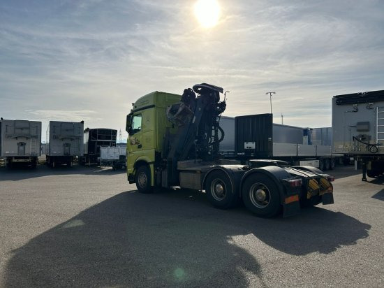 Mercedes-Benz Actros 3363 6x4, Palfinger Epsilon Kran - Φορτηγό ξυλείας, Φορτηγό με γερανό: φωτογραφία 4 Mercedes-Benz Actros 3363 6x4, Palfinger Epsilon Kran - Φορτηγό ξυλείας, Φορτηγό με γερανό: φωτογραφία 4