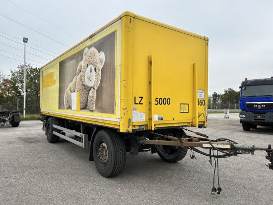 Saxas, Anhängewagen Kofferaufbau mit Hebebühne - Ρυμούλκα κόφα: φωτογραφία 2 Saxas, Anhängewagen Kofferaufbau mit Hebebühne - Ρυμούλκα κόφα: φωτογραφία 2