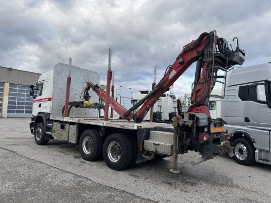 Scania G490 6X6 Blatt-Blatt Penz Kran 12.Z8.70 - Φορτηγό ξυλείας, Φορτηγό με γερανό: φωτογραφία 4 Scania G490 6X6 Blatt-Blatt Penz Kran 12.Z8.70 - Φορτηγό ξυλείας, Φορτηγό με γερανό: φωτογραφία 4