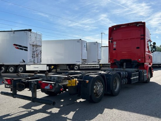 Scania R410 6x2 Topline, BDF, E6, Automatik, Redarter, Standklima, Liftachse - Φορτηγό μεταφοράς εμπορευματοκιβωτίων/ Κινητό αμάξωμα: φωτογραφία 5 Scania R410 6x2 Topline, BDF, E6, Automatik, Redarter, Standklima, Liftachse - Φορτηγό μεταφοράς εμπορευματοκιβωτίων/ Κινητό αμάξωμα: φωτογραφία 5