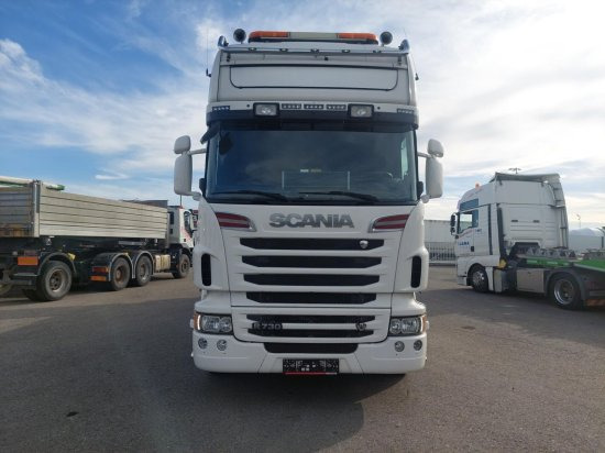 Scania R730 6x4 Pritsche, Voll-Luft Palfinger PK27002 Kran Retarder, Alu-Felgen, - Φορτηγό με ανοιχτή καρότσα, Φορτηγό με γερανό: φωτογραφία 3 Scania R730 6x4 Pritsche, Voll-Luft Palfinger PK27002 Kran Retarder, Alu-Felgen, - Φορτηγό με ανοιχτή καρότσα, Φορτηγό με γερανό: φωτογραφία 3