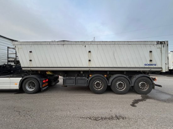 Schmitz SGF S3 Alu Kippmulde 36,5 m³, Liftachse, Hardoxboden, Rollplane, Podest - Επικαθήμενο ανατρεπόμενο: φωτογραφία 2 Schmitz SGF S3 Alu Kippmulde 36,5 m³, Liftachse, Hardoxboden, Rollplane, Podest - Επικαθήμενο ανατρεπόμενο: φωτογραφία 2