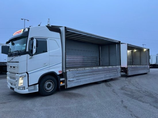 Φορτηγό για τη μεταφορά ποτών Volvo FH 500 6x2 Getränkekomplettzug, Orten Getränkeaufbau: φωτογραφία 11