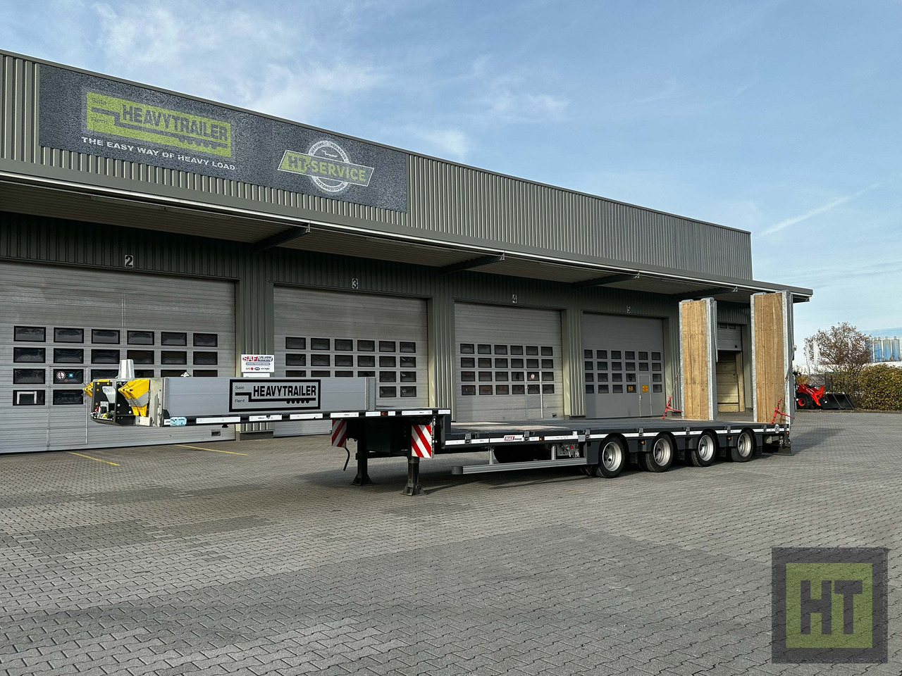 Faymonville MAX Trailer 4-Achs-Mega-Tele-Semi mit Rampen - Επικαθήμενο με χαμηλό δάπεδο: φωτογραφία 4 Faymonville MAX Trailer 4-Achs-Mega-Tele-Semi mit Rampen - Επικαθήμενο με χαμηλό δάπεδο: φωτογραφία 4