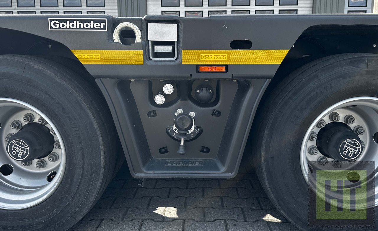 Goldhofer 4-Achs-Tele-Semi mit hydr. Doppelklapprampen - Επικαθήμενο με χαμηλό δάπεδο: φωτογραφία 5 Goldhofer 4-Achs-Tele-Semi mit hydr. Doppelklapprampen - Επικαθήμενο με χαμηλό δάπεδο: φωτογραφία 5